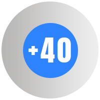 selo 40 anos